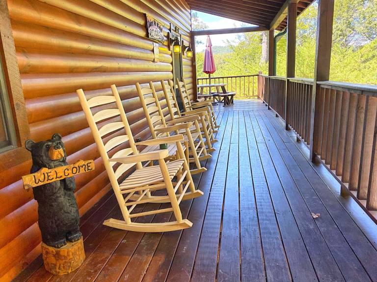 Doin' All Right, a handcrafted dog-friendly cabin on a large 2-acre lot just minutes from town! — photo 2