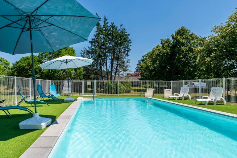 House with garden, barbeque & pool | Garden view in Dax