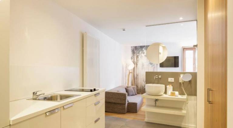 Holiday apartment with 1 room for 3 persons in Silandro