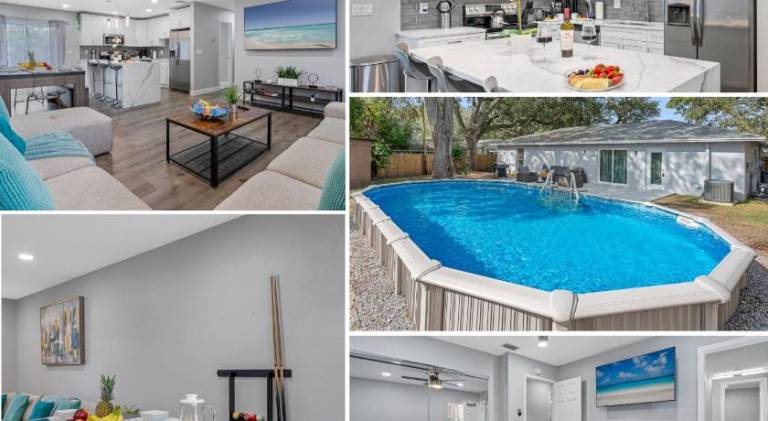 Vacation home with pool in Tampa, FL