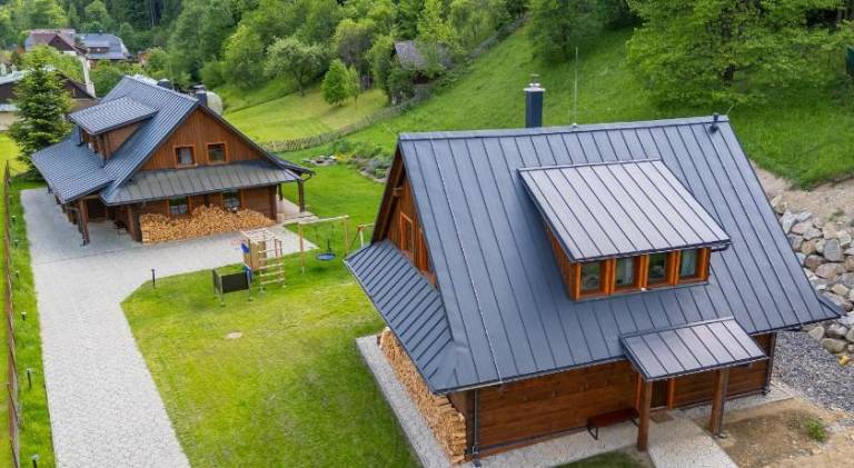 Holiday apartment with grill, garden & patio in Zlin