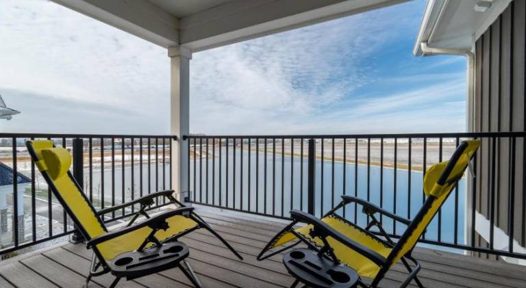 Golden Sun Spacious 1BR Pond View King Bed WFH Gym — photo 4