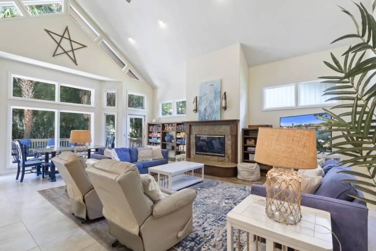 Vacation home with private pool, barbeque & hot tub | Pet-friendly in Hilton Head Island, SC