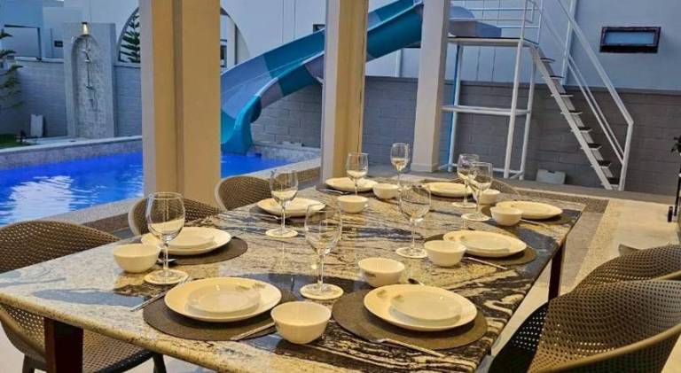 Family-oriented villa with garden, private pool & grill | Water view | Good for workation | Pets allowed — photo 5