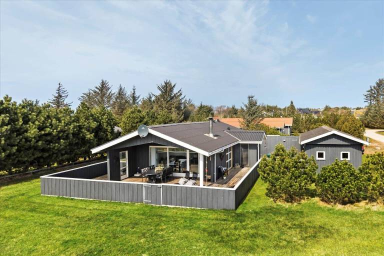 Ferienhaus mit Hund inBlokhus  f&uuml;r max. 6 Personen