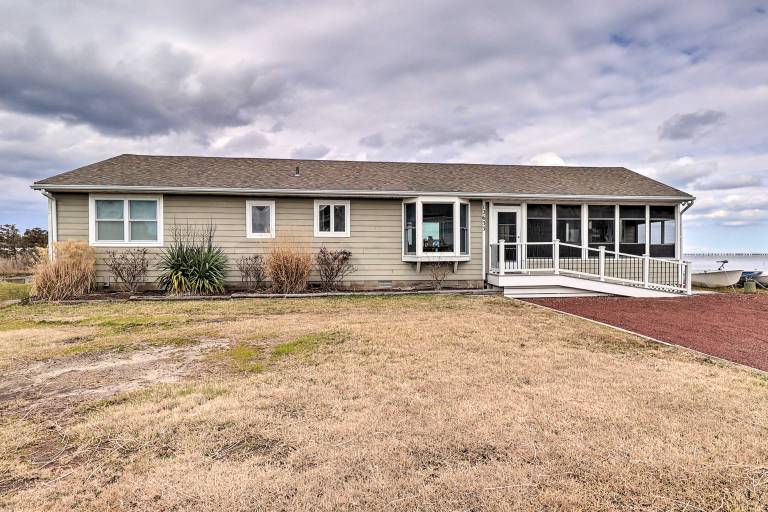 Waterfront West Ocean City Home w Skyline View