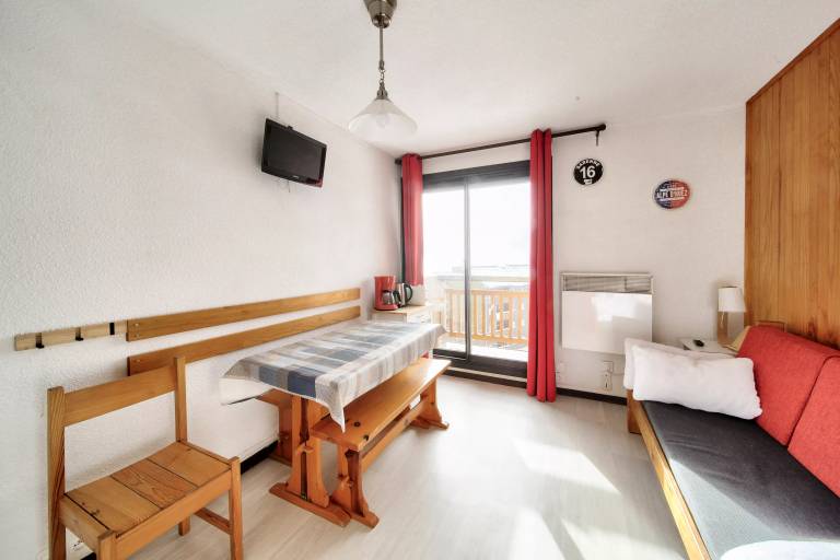 Sun of Huez Studio 4 people - maeva Home - Studio foothill mountain view cabin corner 4 people - Comfort — photo 2