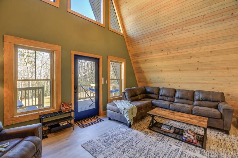 Wytheville A-Frame Cabin w/ Wraparound Deck — photo 4