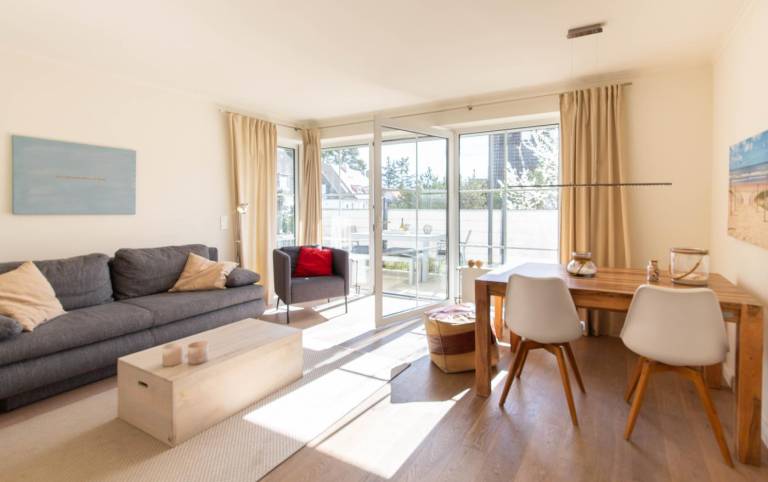 Rental apartment with patio in Timmendorfer Strand