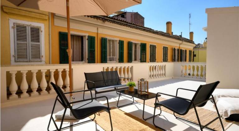 Holiday apartment with terrace | Pets are welcome in Corfu