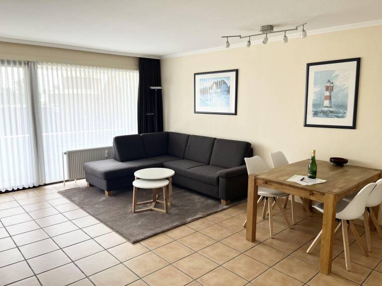 Ferienwohnung mit Hund inSankt Peter-Ording, Nordsee  f&uuml;r max. 4 Personen