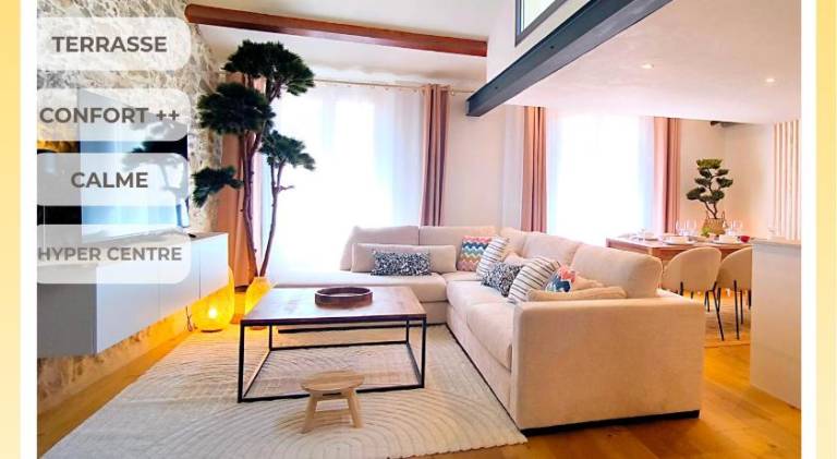 Apartment with BBQ & terrace in Cassis