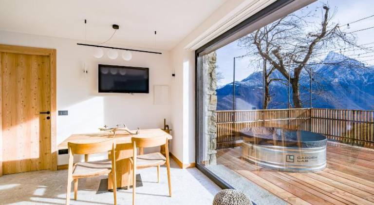 Chalet with private pool, terrace & jacuzzi — photo 3