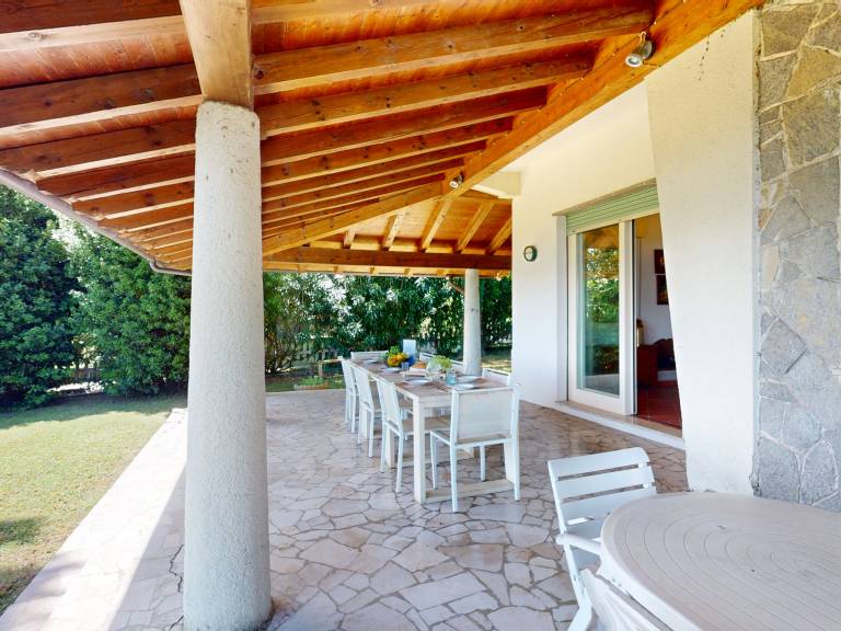 Ferienhaus mit Hund inVillaggio Sanghen, San Felice del Benaco Gardasee f&uuml;r max. 6 Personen