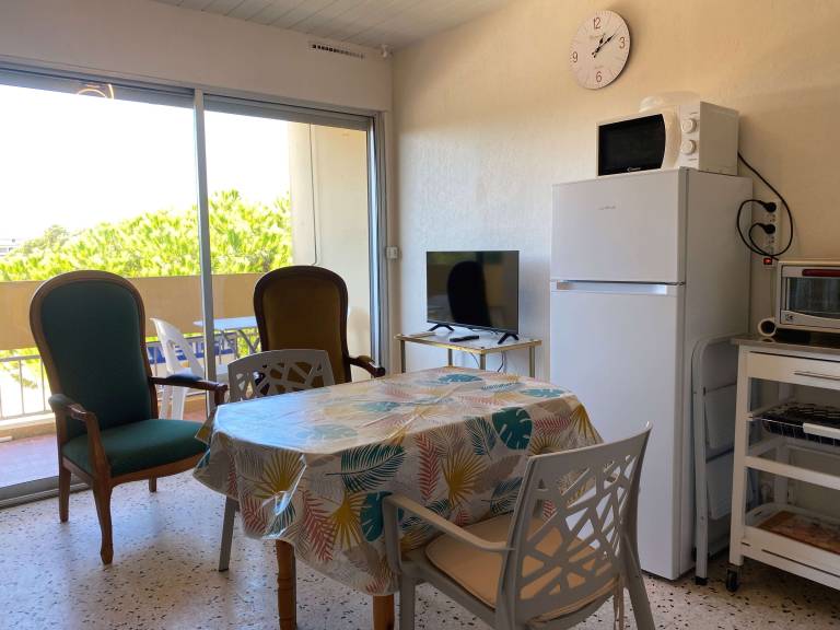 Top Floor T1 Apartment with Balcony, A/C, and Internet – Balaruc-les-Bains — photo 2