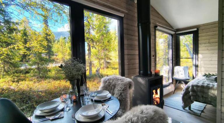 Lapland Landscape XXL Cabin with Nature View, Sauna, Fireplace & Kitchen, Sodankyla, Luosto, Fell Vi — photo 2