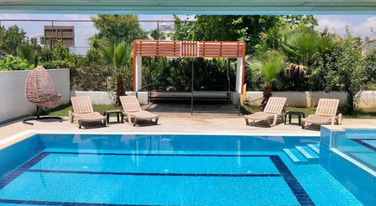 Villa with pool, garden & terrace in Antalya