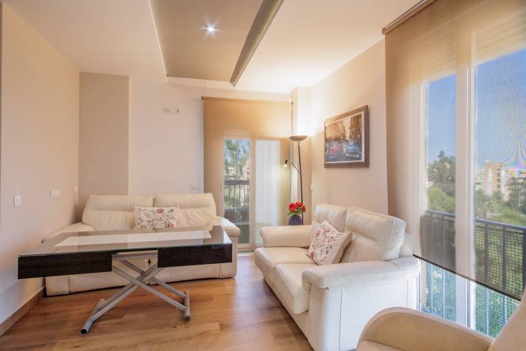 Fully equipped charming rental apartment with terrace & yard | City view | Perfect for remote work | Dogs allowed in Seville