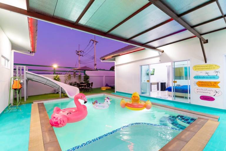 House with grill & pool | Perfect for remote work in Sattahip