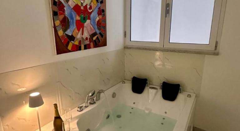 Vacation home with jacuzzi in Fiuggi