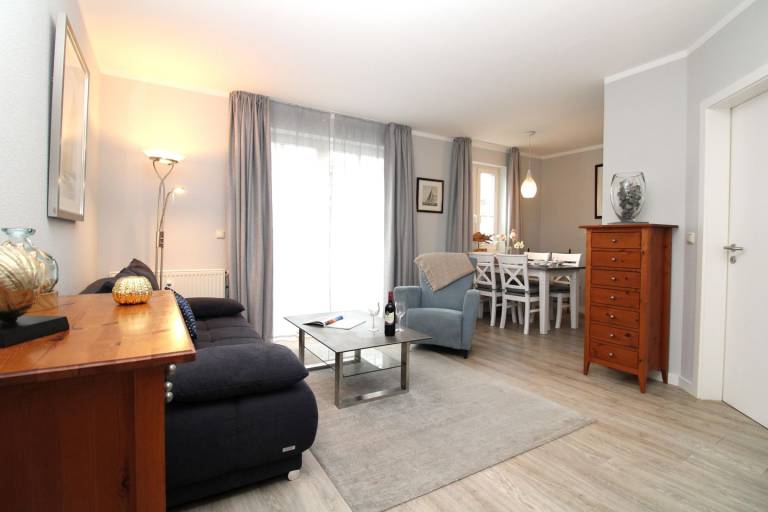 Appartementanlage Strandjuwel WE 234: strandnahe 2-Zimmer-Fewo mit Terrasse in Kuehlungsborn