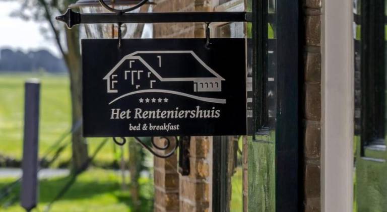 Exclusieve luxe B&B Het Renteniershuis