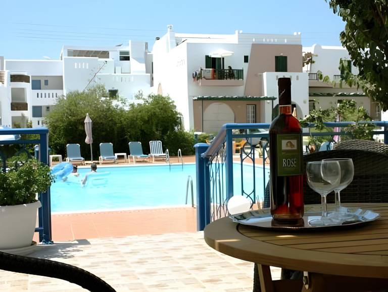 Lovely serviced apartment with pool, garden & patio | Close to the beach | Pets are welcome in Naxos