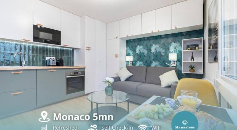Rental apartment with 1 room for 2 persons in Roquebrune-Cap-Martin