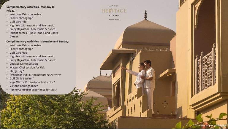 Heritage Village Resorts & Spa Manesar Gurgaon