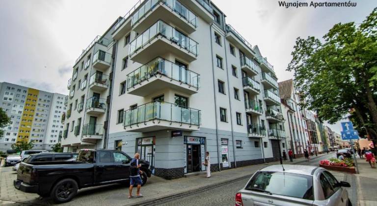 Holiday apartment with patio in Swinoujscie