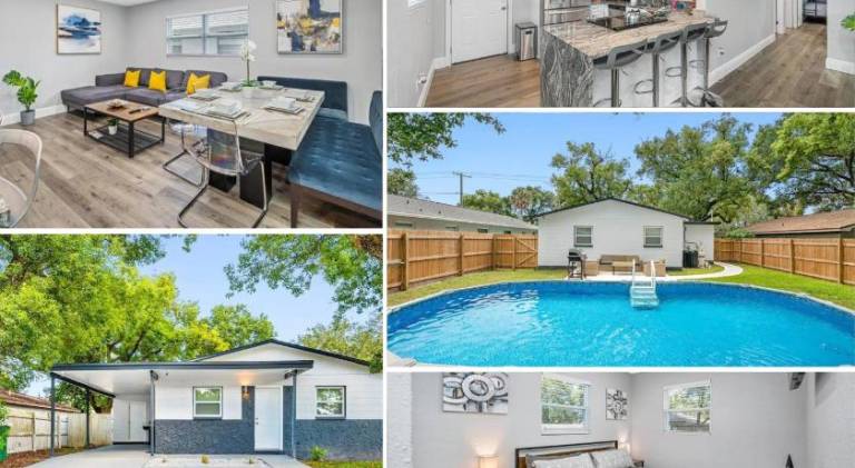 Vacation home with pool in Tampa, FL