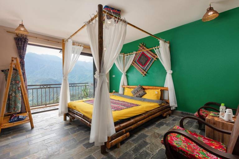 Vacation home with garden in Sa Pa