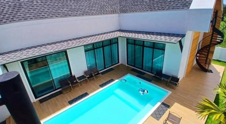 Large private pool villa, 650 m from Mae Rumphueng beach — photo 2