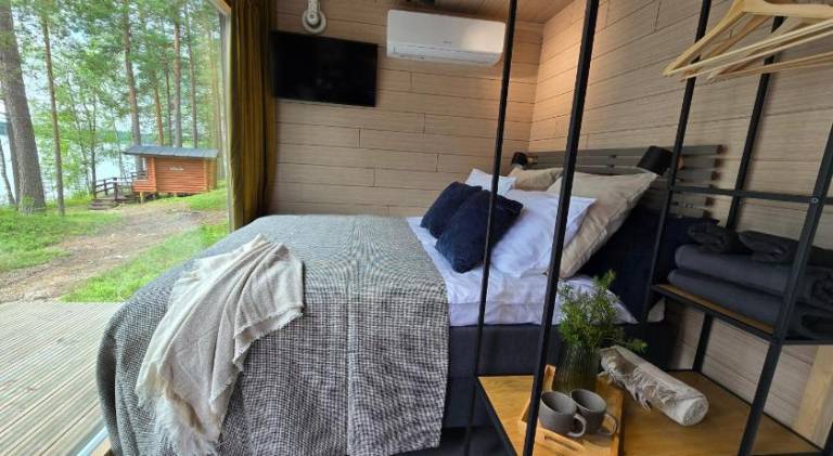 Wonderful chalet with sauna, yard & terrace | Pets are welcome in Mikkeli
