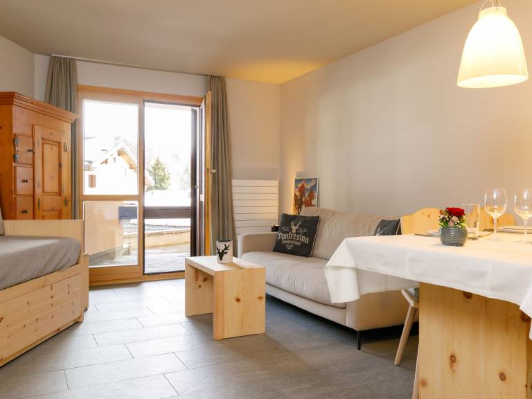 Ferienwohnung in Silvaplana für max. 4 Gäste - Hunde willkommen