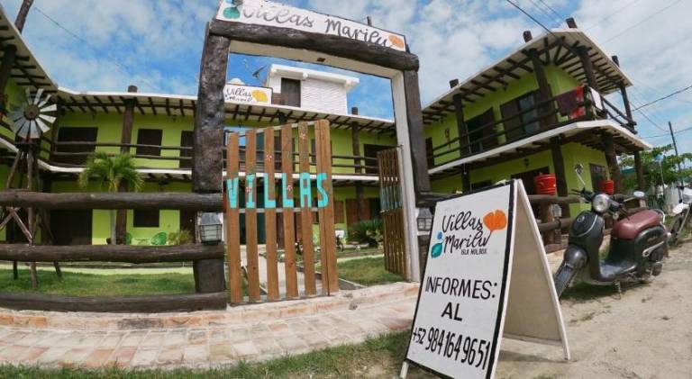 Serviced apartment with yard & terrace in Isla Holbox