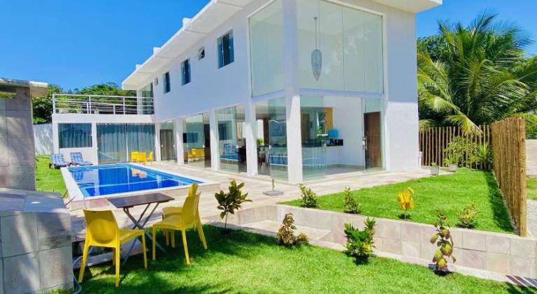 Villa with jacuzzi & pool | Pets allowed in Tibau do Sul