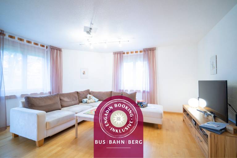 Ferienwohnung mit Hund in Scuol f&uuml;r max. 4 Personen