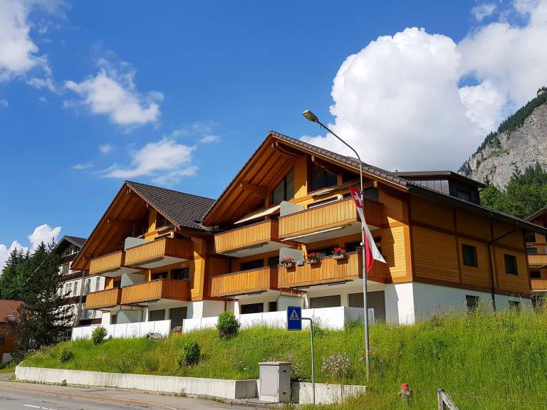 Ferienwohnung in Kandersteg für max. 4 Gäste - Hunde willkommen