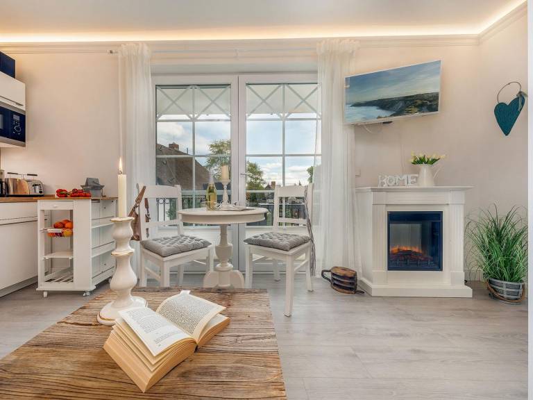 Ferienwohnung direkt am Meer mit Sauna und Kamin