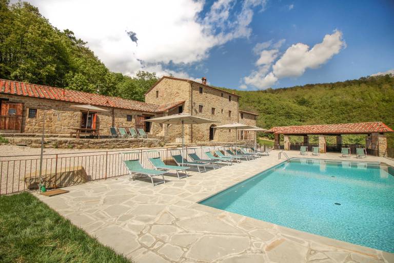 La Conca: Santarsa, casale per gruppi con piscina privata, senza vicini — photo 2
