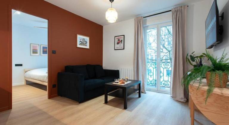 Rental apartment with 1 room for 2 persons in Dijon