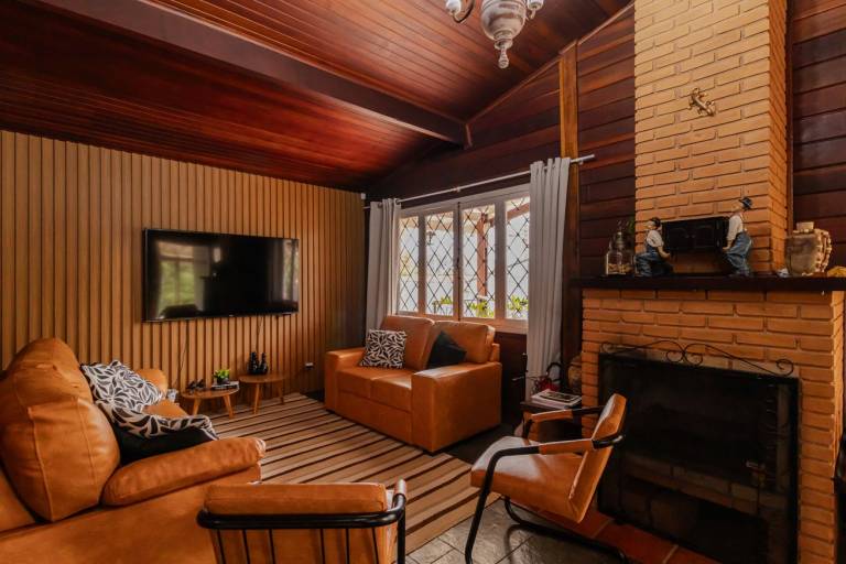 Ferienhaus in Campos do Jordão, Vila Telma f&uuml;r max. 8 Personen