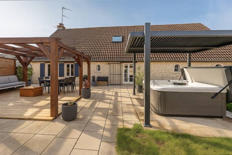 210 m&sup2; Ferienhaus