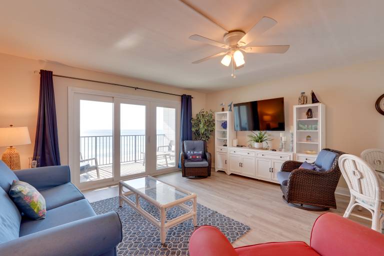 Oceanfront PCB Condo Steps to Private Beach