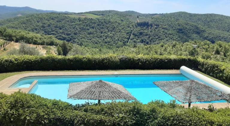 Nice vacation home with pool | Pets are welcome in Gaiole in Chianti