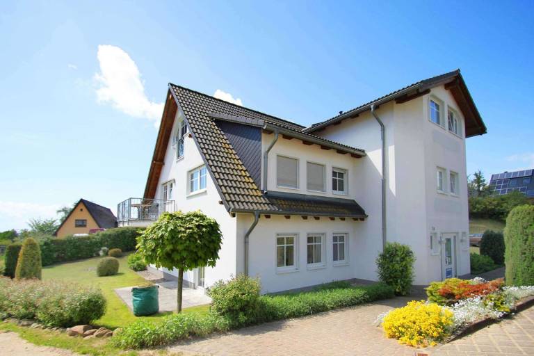 Balkon mit herrlichen Meerblick, Schwimmbad- und Saunanutzung - Dünenhaus FeWo05 in Sellin