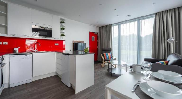 Serviced apartment with 2 rooms for 4 persons — photo 4