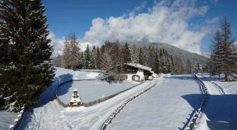 Serviced apartment with garden, terrace & sauna in See