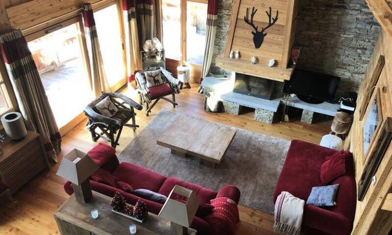 Chalet, 100m from resort center, 1st floor, terrace, fireplace or stove, tv, 250m², Alpe d'Huez — photo 2